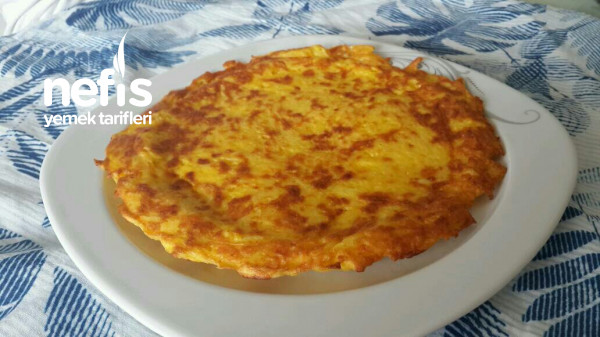 Kahvaltılık Patatesli Omlet (Çok Doyurucu )