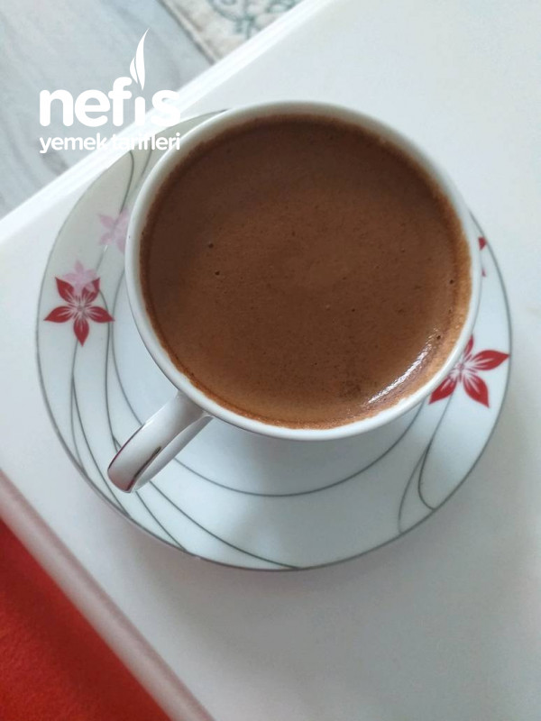 Çikolatalı Türk kahvesi