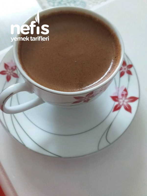 Çikolatalı Türk kahvesi