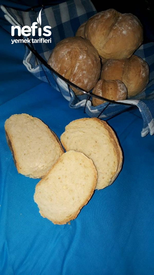 Ev Yapımı Minik Ekmekler (Ekmek Yapamayan Kalmasın)