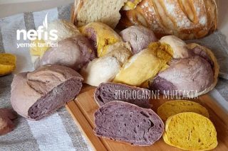 Mor Ekmek, Zerdeçallı Ekmek , Ekmek Yapımı Tarifi