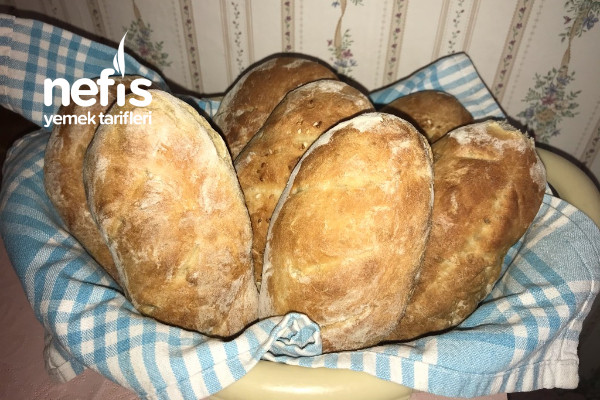 Evde Çıtır Çıtır Ekmek Tarifi (Videolu)