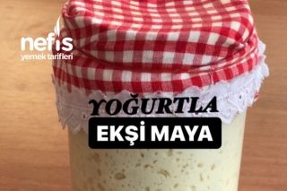 Yoğurttan Ekşi Maya Yapımı Tarifi