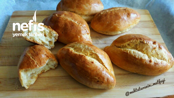 10 Dakikada Mini Somun Ekmekler (Pamuk Gibi Yumuşacık)