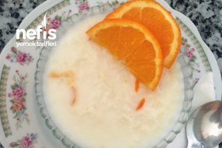 Portakallı Sütlaç Tarifi