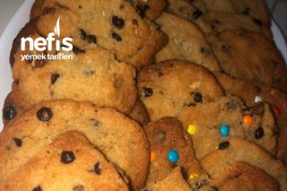 Cookies Damla Çikolatalı Kurabiye Tarifi