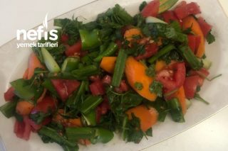 Taze Soğan Salatası Tarifi