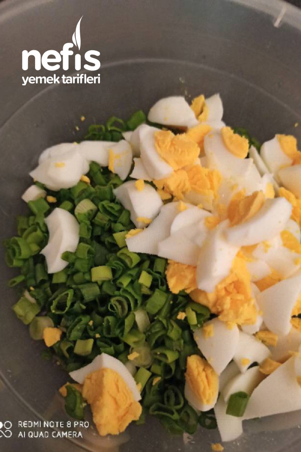 Yumurtalı Soğan Salatası