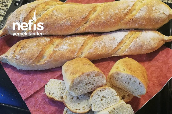 Fransız Usülü Baget Ekmek (Püf Noktalarıyla) Tarifi