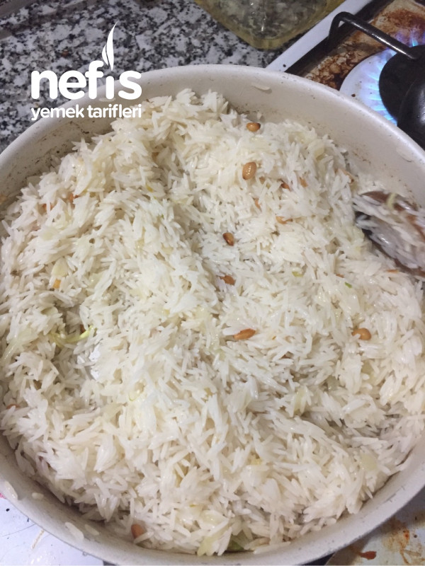 Kuzu Pirzola Eşliğinde Basmati İç Pilavı