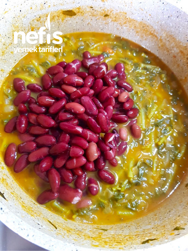 Meksika Fasulyeli Semizotu Yemeği