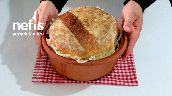 Güveçte Mis Gibi Köy Ekmeği nasıl yapılır