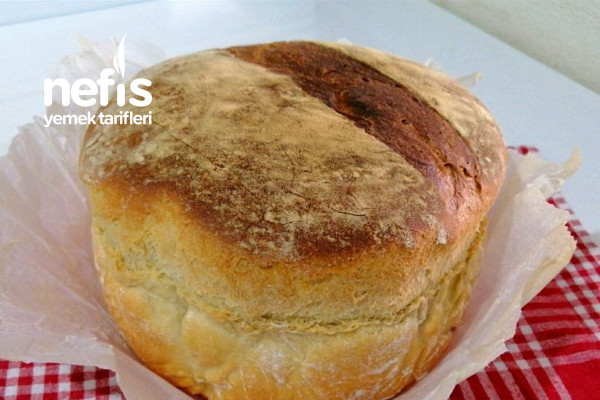 Güveçte Mis Gibi Köy Ekmeği Nasıl Yapılır? (Videolu)