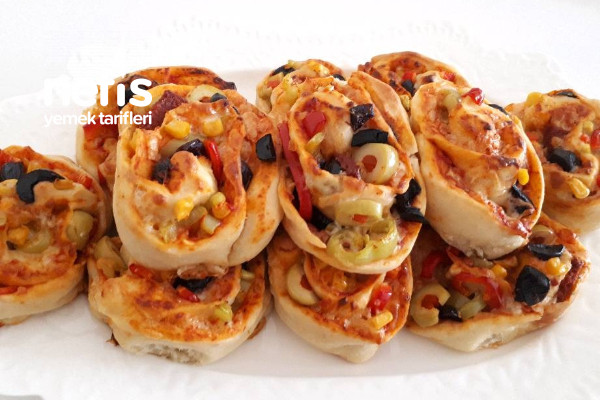 Nefis Mi Nefis Yumuşacık Rulo Pizza Tarifi