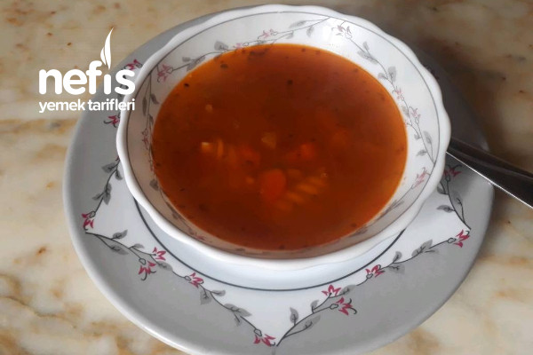 Ortegayollarda Usulü Makarnalı Sebze Çorbası Tarifi Ortegayollarda Usulü Makarnalı Sebze Çorbası Tarifi
