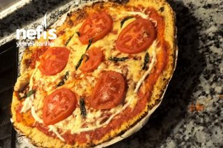 Karnabahar Pizza (Unsuz, Yağsız) Tarifi