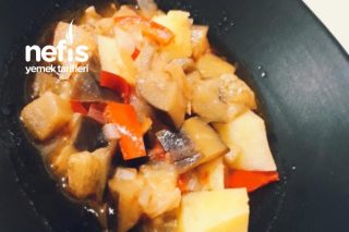 Zeytinyağlı Patlıcan Yemeği Tarifi