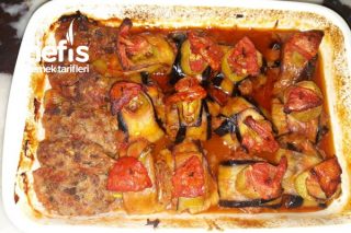 İslim Kebabı (Kürdanlı Köfteli Patlıcan) Tarifi