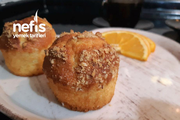 Portakallı Fındıklı Muffin Tarifi
