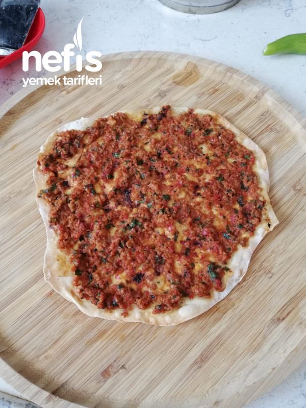 Çıtır Lahmacun (Tavada)