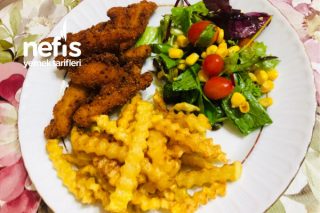 Ev Yapımı Ranch Sos Eşliğinde Chicken Spicy Tarifi