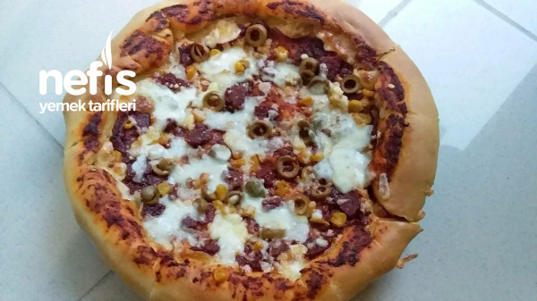 Dominos Pizza Orta Boy (Ev Yapımı)