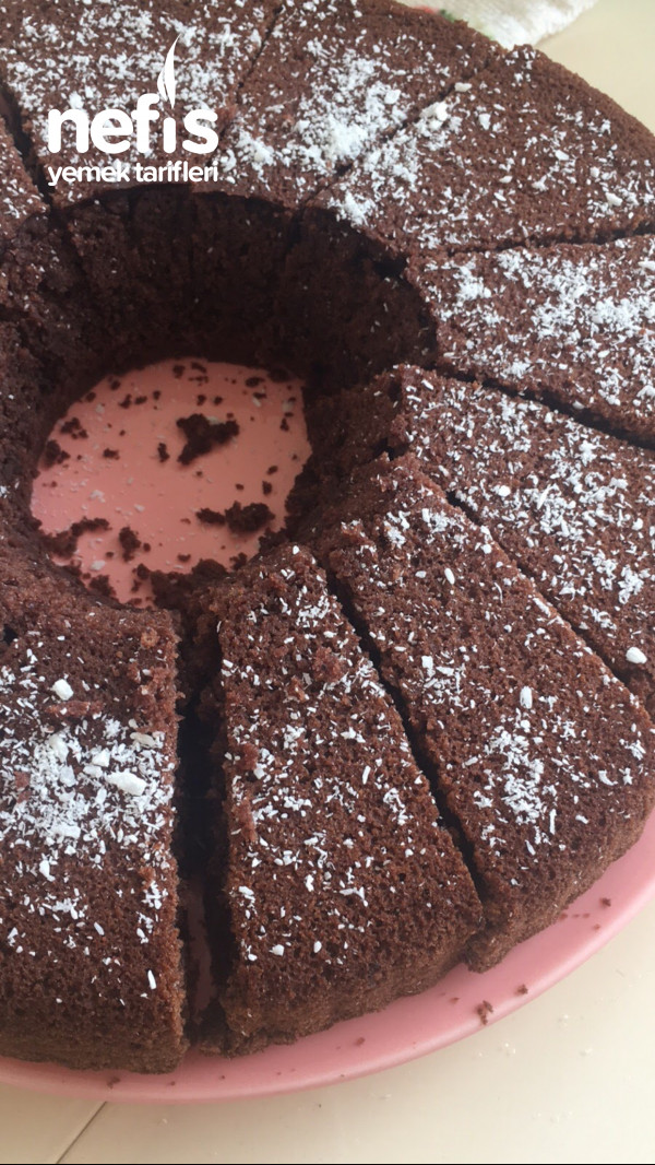 Pratik Kakaolu Kek (Az Malzemeleri) Kendi Kek Kalıbınızı Yapın