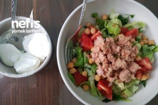 Protein Deposu Salata (Spor Sonrası Ana Öğün) Tarifi