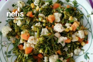 Brokoli Karnabahar Salatası Tarifi