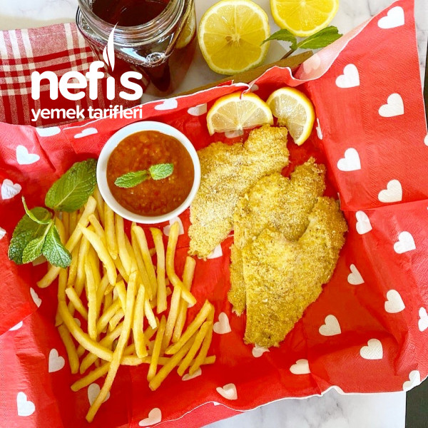 Fırında Fish&chips (Balık Ve Patates)