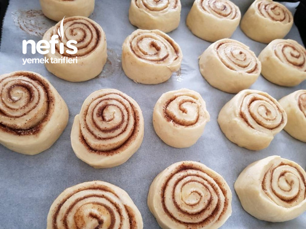 Tarcınlı Çöyrek (Pudding Hamurundan)