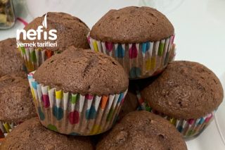 Fındıklı Kakaolu Muffin Kek Tarifi
