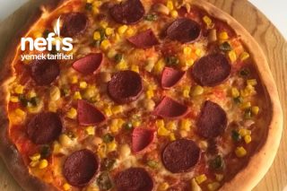 İncecik Hamurlu Pizza Tarifi