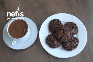 Bol Çikolatalı Fındıklı Çatlak Kurabiye Tarifi