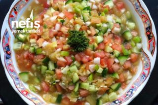Patlıcan Kebabı Salatası Tarifi