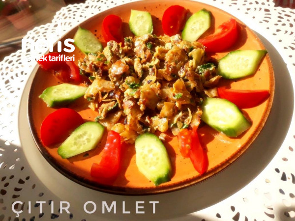 5 Dk Da Kahvaltılık Çıtır  Omlet