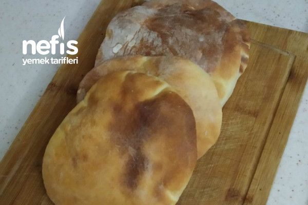 Yumuşacık Pita Ekmeği (Videolu) Tarifi