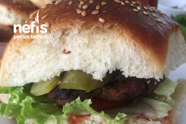 Ev Yapımı Harika Hamburger Ekmeği Ve Köftesi Tarifi