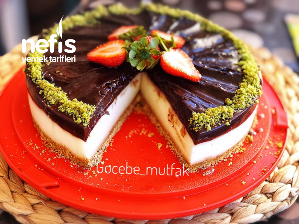 Gerçeğini Aratmayan Yalancı Cheesecake (İrmiksiz)