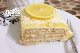 Limonlu Bisküvili Pasta Tarifi
