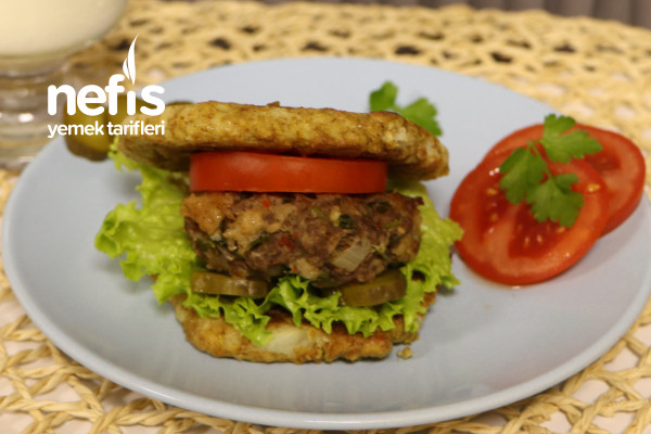 Kalorisi Düşük Sağlıklı Hamburger Tarifi