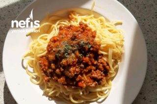 Bolonez Soslu Spaghetti Tarifi