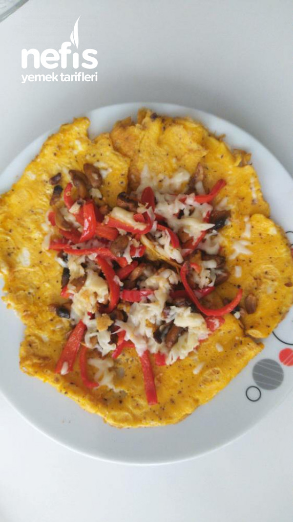 Kahvaltının Yıldızı: Mantarlı Biberli Omlet