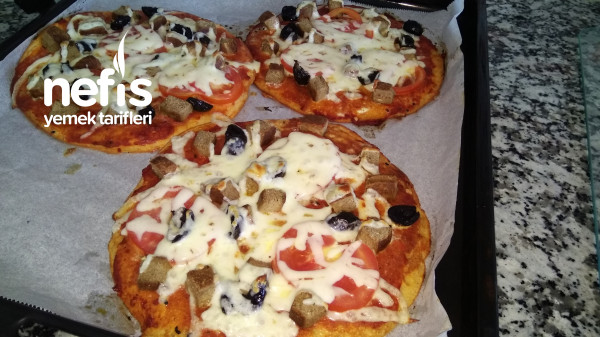 Karatay Usulü Hamursuz Mercimek Pizzası