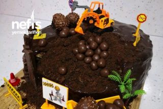 Çocuğunuzun Bayılacağı İș Makineli Doğum Günü Pastası Tarifi