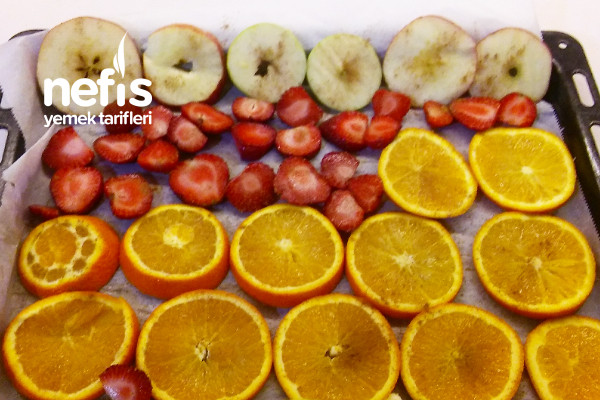 Sağlıklı Şekersiz Meyve Cipsleri (Pratik, Lezzetli, Diyet Ve Fit)