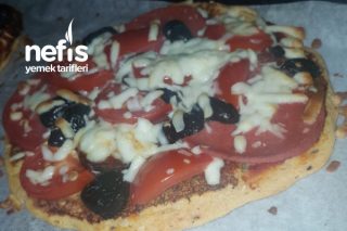 Fit Pizza Glutensiz Tarifi