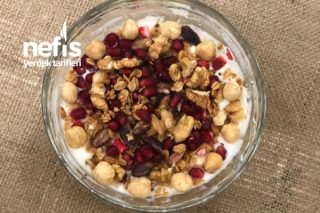 Sağlıklı Atıştırmalık Granola Tarifi