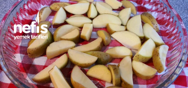 Baharatlı Elma Dilim Patates