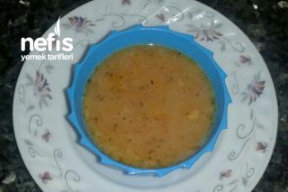 Kilo Aldıran Tavuk Sulu İrmikli Un Çorbası (+7 ay) Tarifi